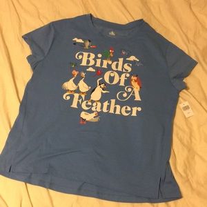 Blue Disney Birds of a Feather Shirt